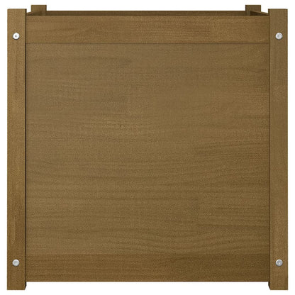 Pflanzkübel 60X60X60 Cm Massivholz Kiefer