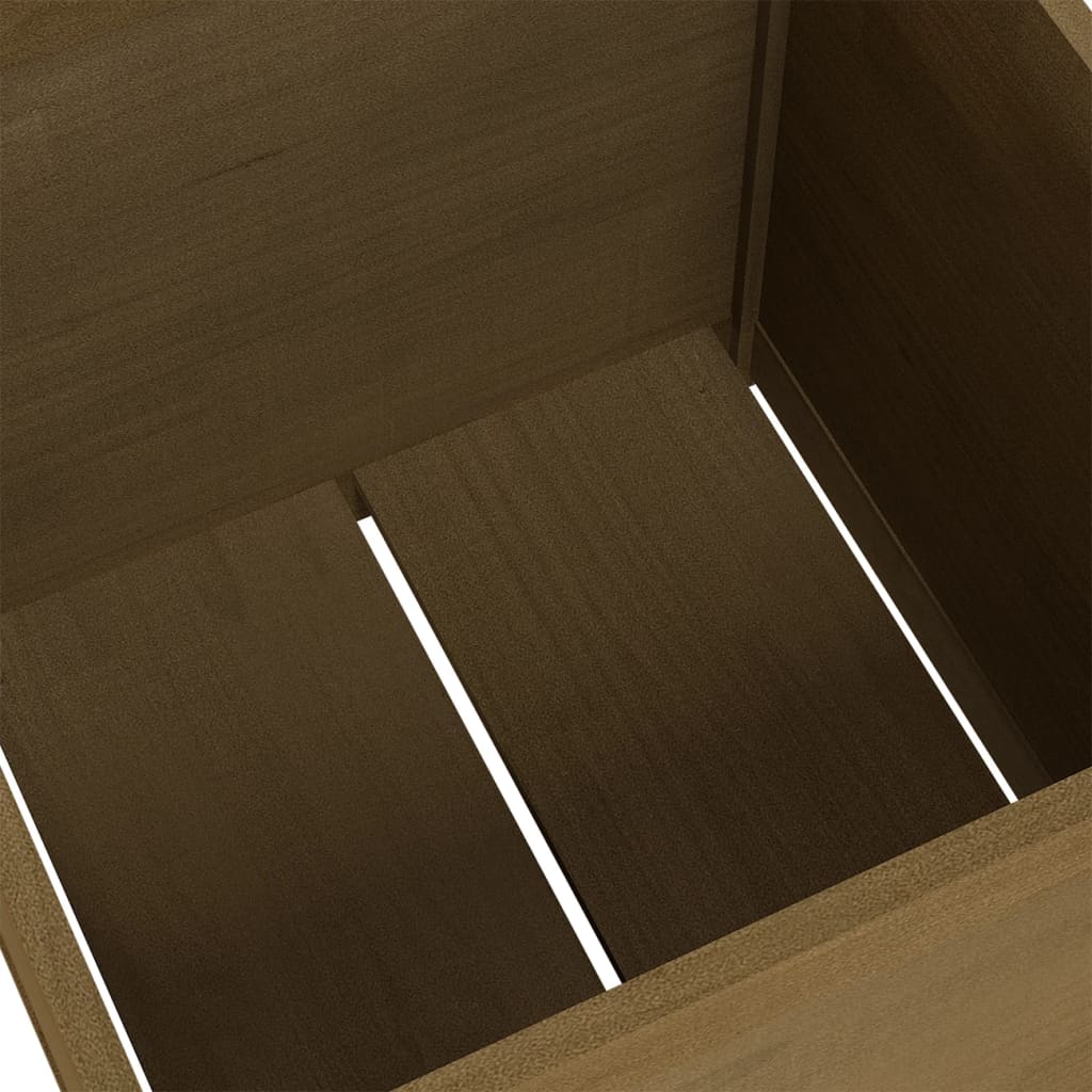 Pflanzkübel 60X60X60 Cm Massivholz Kiefer