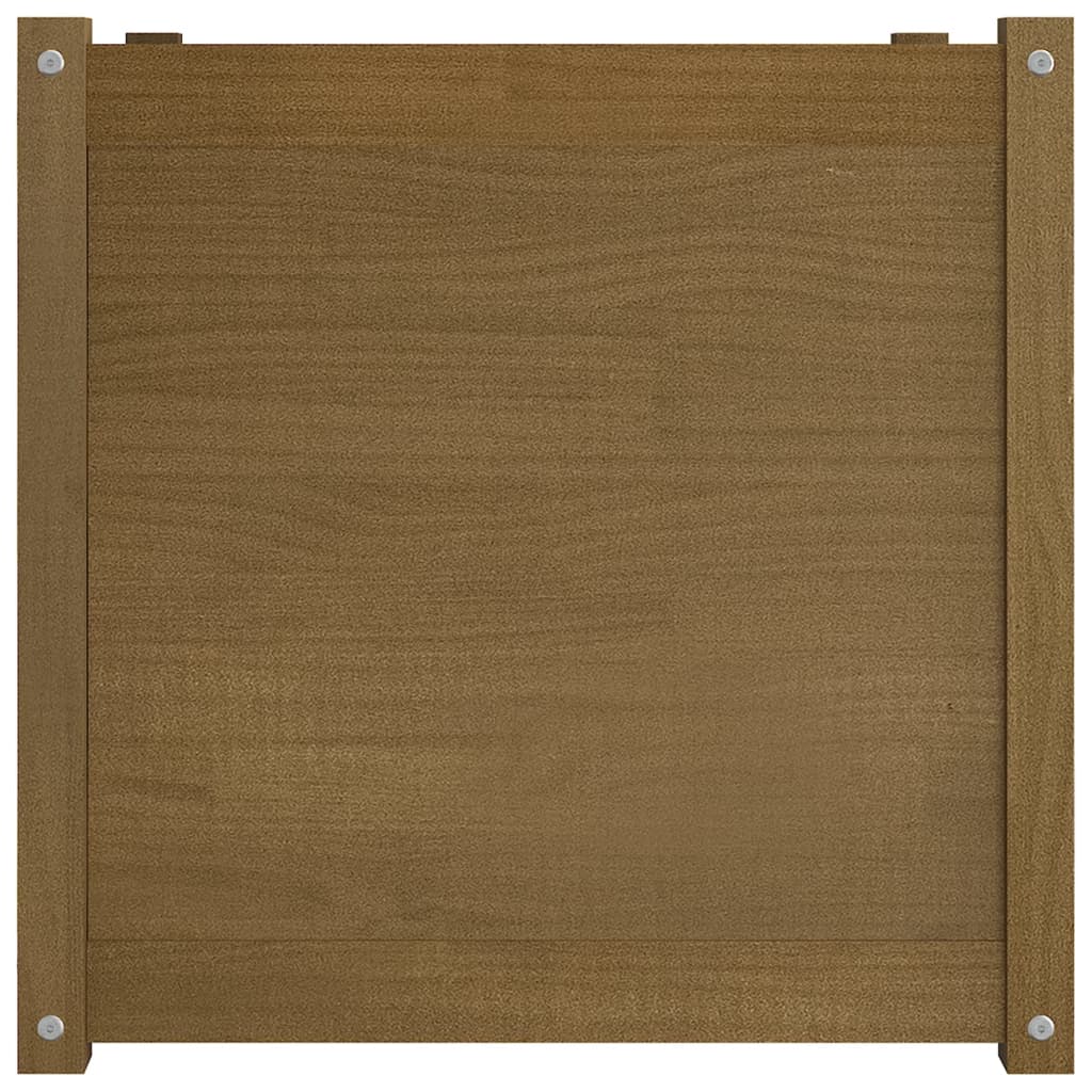 Pflanzkübel 2 Stk. 60X60X60 Cm Massivholz Kiefer