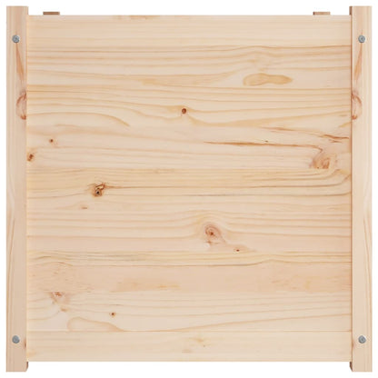 Pflanzkübel 70X70X70 Cm Massivholz Kiefer
