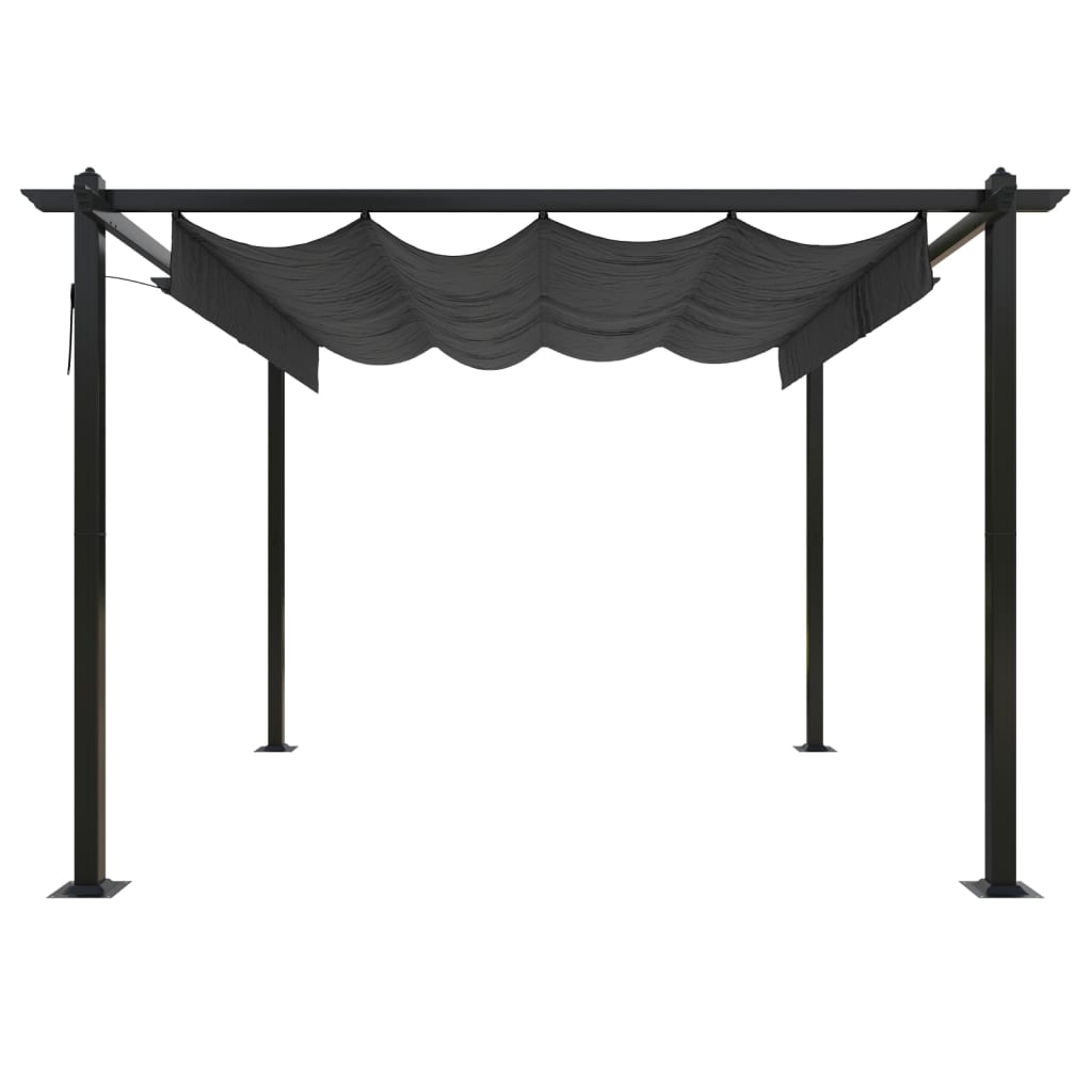 Pavillon Mit Ausziehbarem Dach 3X3 M