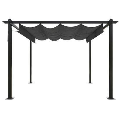 Pavillon Mit Ausziehbarem Dach 3X3 M
