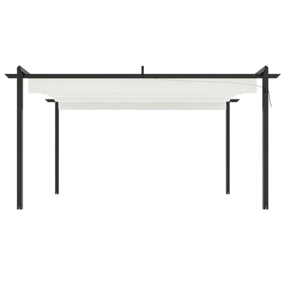 Pavillon Mit Ausziehbarem Dach 4X3 M