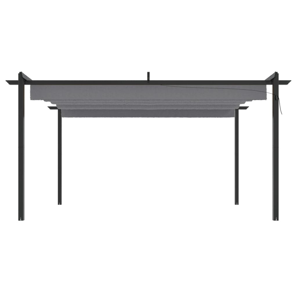 Pavillon Mit Ausziehbarem Dach 4X3 M
