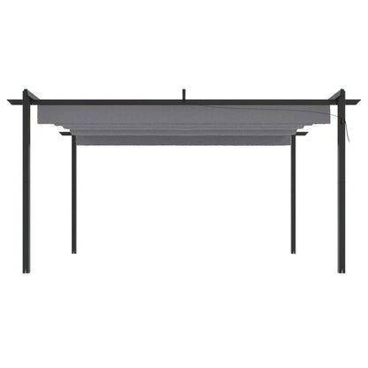 Pavillon Mit Ausziehbarem Dach 4X3 M