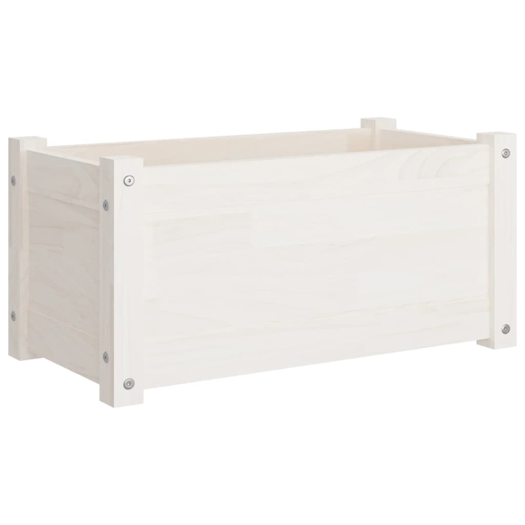 Pflanzkübel 2 Stk. 60X31X31 Cm Massivholz Kiefer
