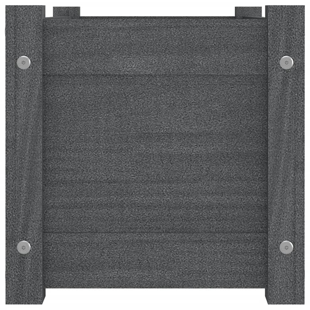 Pflanzkübel 2 Stk. 60X31X31 Cm Massivholz Kiefer