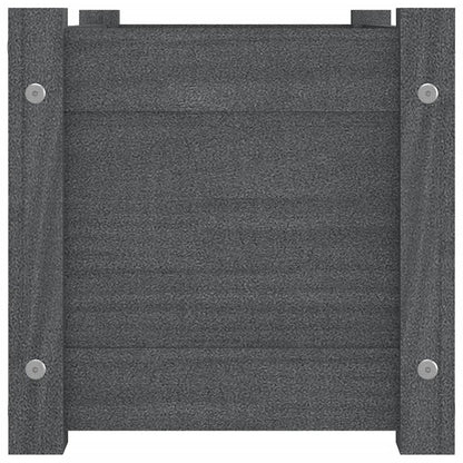 Pflanzkübel 2 Stk. 60X31X31 Cm Massivholz Kiefer