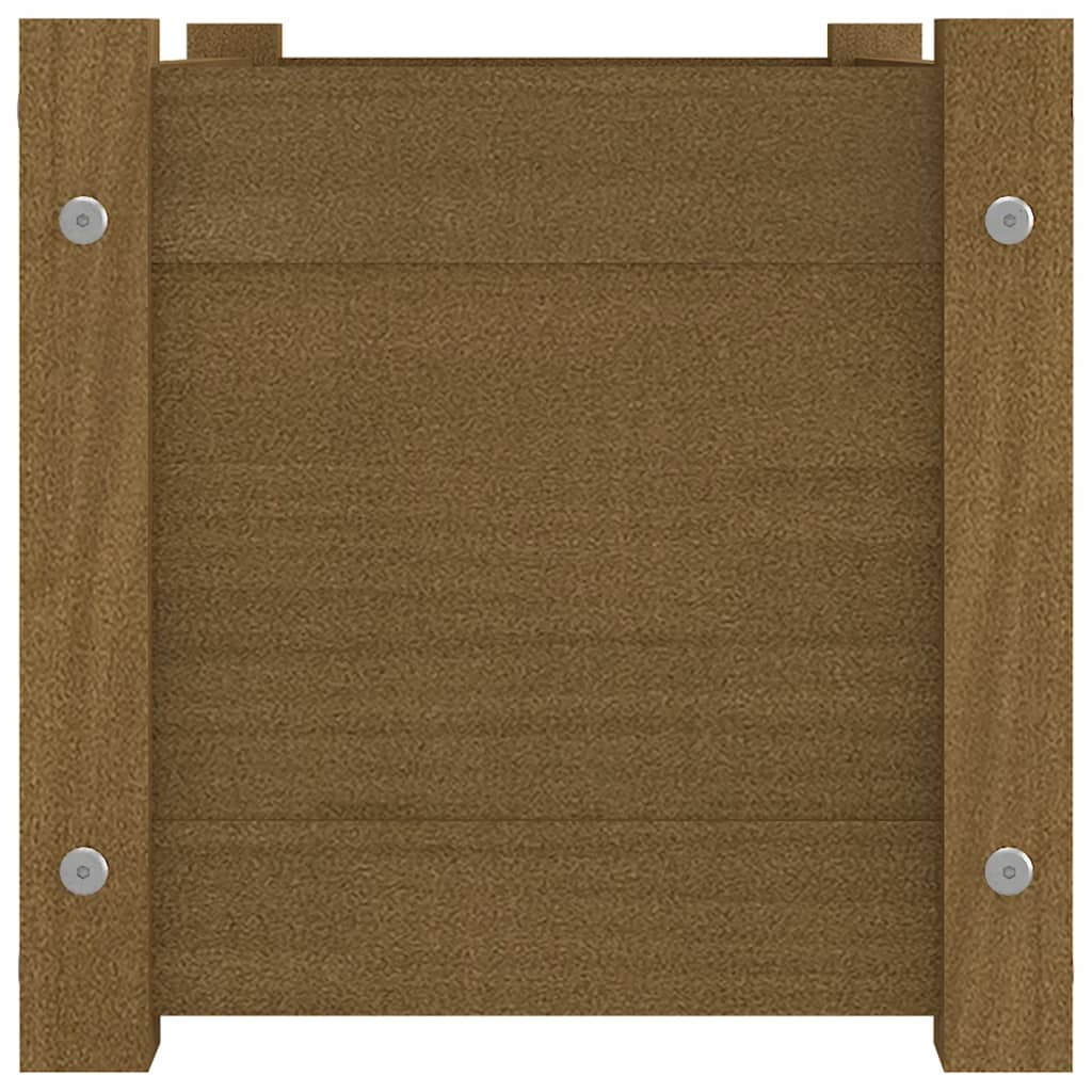 Pflanzkübel 2 Stk. 60X31X31 Cm Massivholz Kiefer