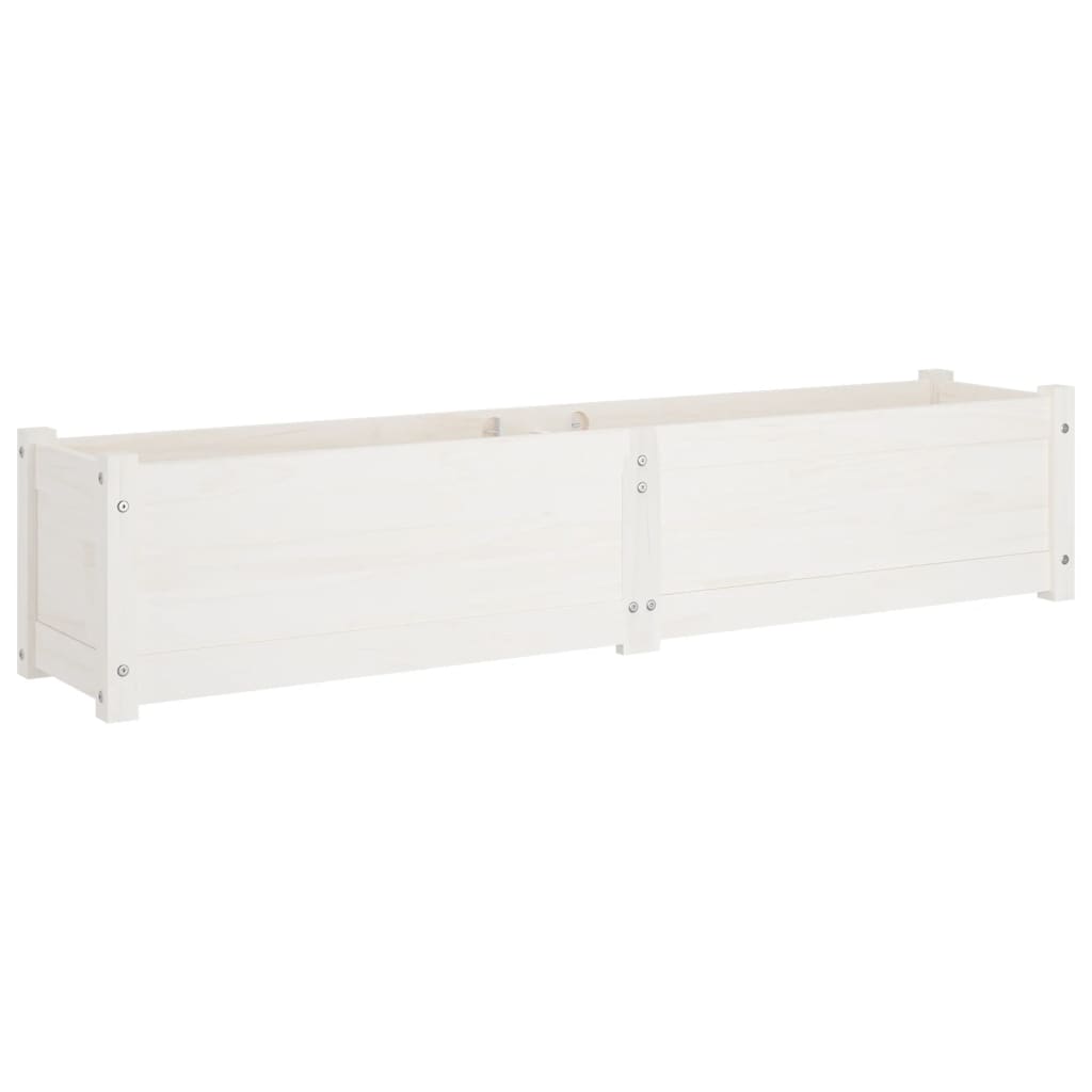 Garten-Hochbeete 2 Stk. 150X31X31 Cm Massivholz Kiefer