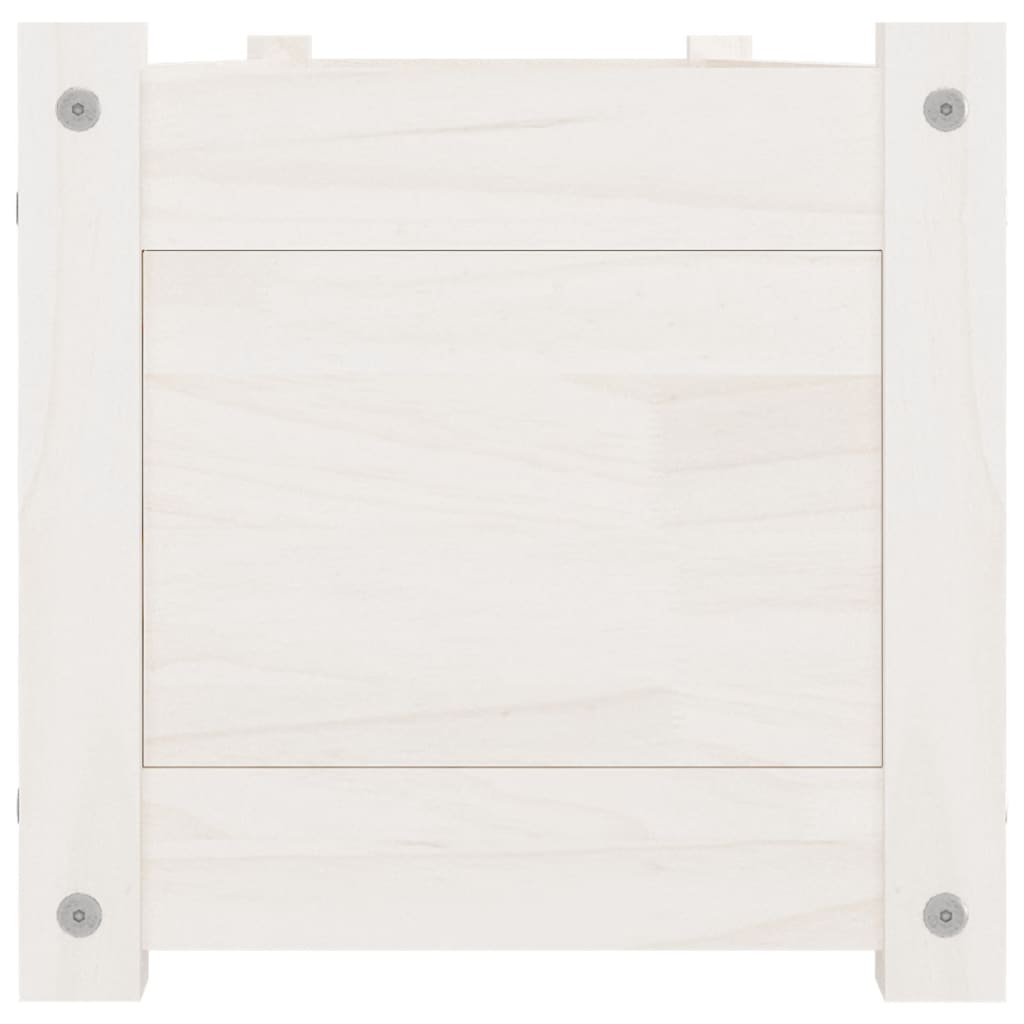 Garten-Hochbeete 2 Stk. 150X31X31 Cm Massivholz Kiefer
