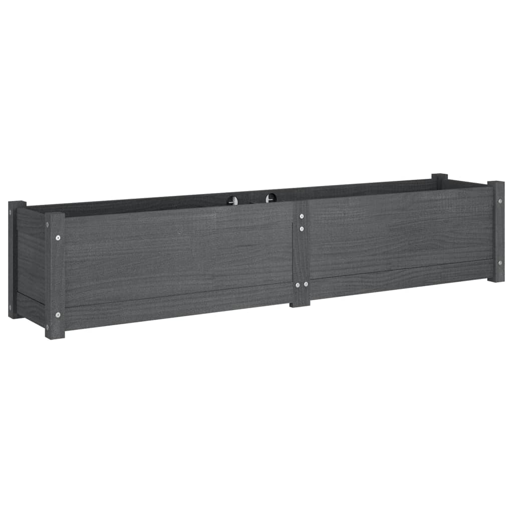 Garten-Hochbeet 150X31X31 Cm Massivholz Kiefer