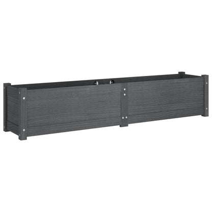 Garten-Hochbeet 150X31X31 Cm Massivholz Kiefer