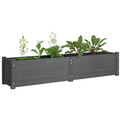 Garten-Hochbeet 150X31X31 Cm Massivholz Kiefer