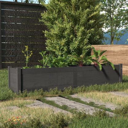 Garten-Hochbeet 150X31X31 Cm Massivholz Kiefer