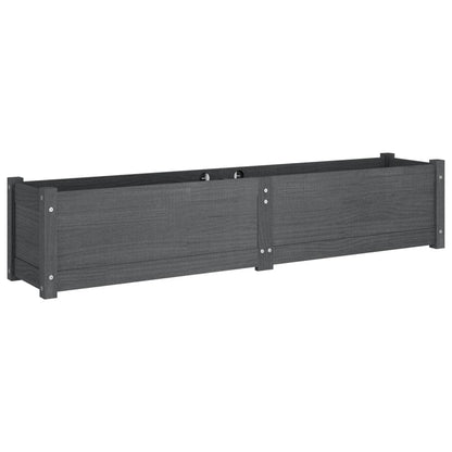 Garten-Hochbeete 2 Stk. 150X31X31 Cm Massivholz Kiefer