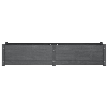 Garten-Hochbeete 2 Stk. 150X31X31 Cm Massivholz Kiefer