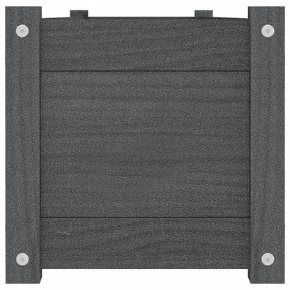 Garten-Hochbeete 2 Stk. 150X31X31 Cm Massivholz Kiefer