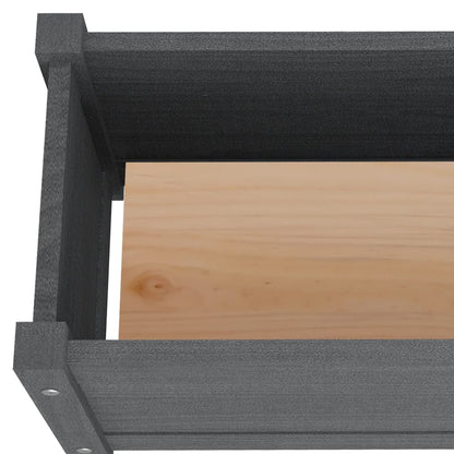 Garten-Hochbeete 2 Stk. 150X31X31 Cm Massivholz Kiefer