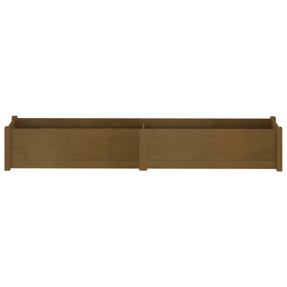 Pflanzkübel 2 Stk. 200X31X31 Cm Massivholz Kiefer