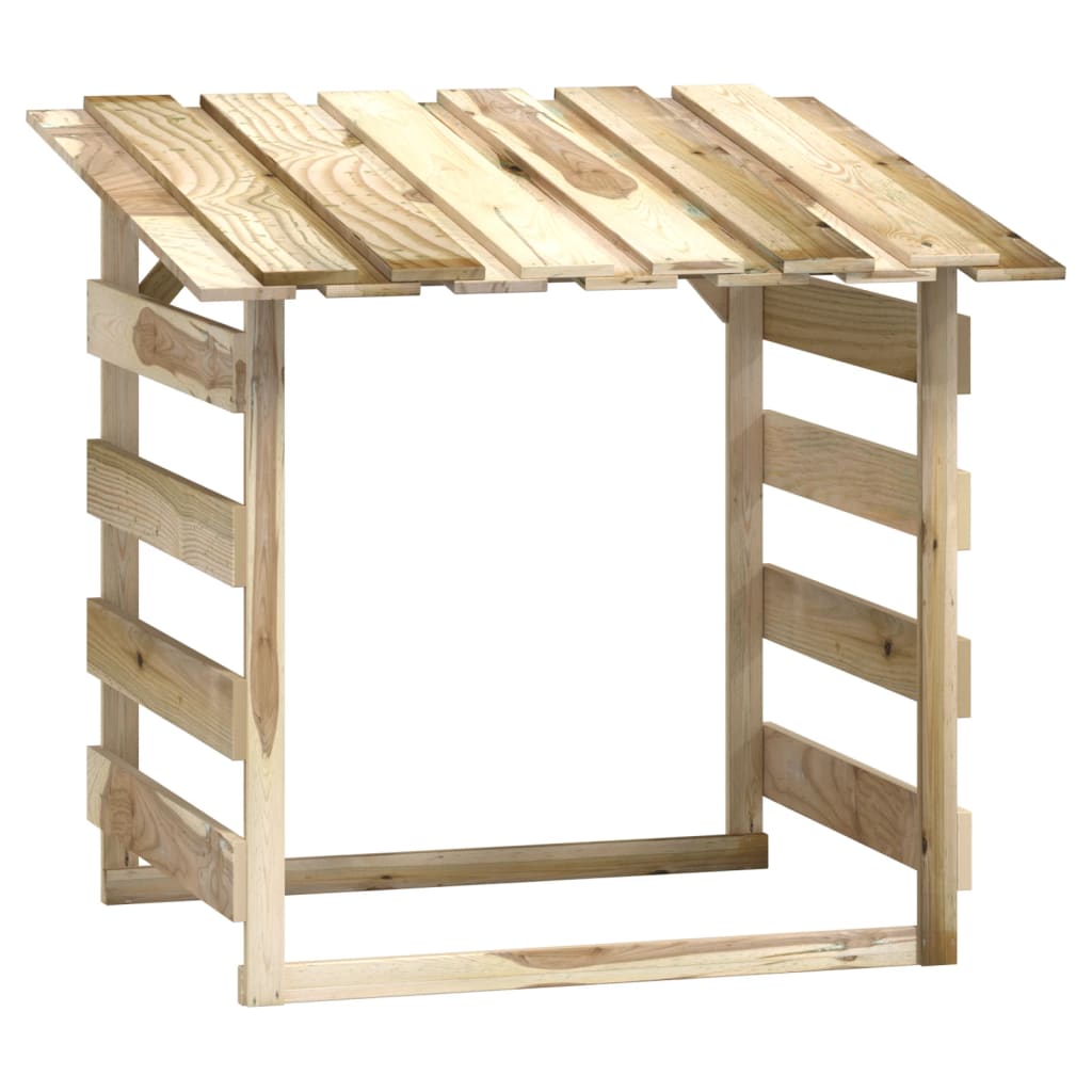 Pergola Mit Dach Imprägniertes Kiefernholz