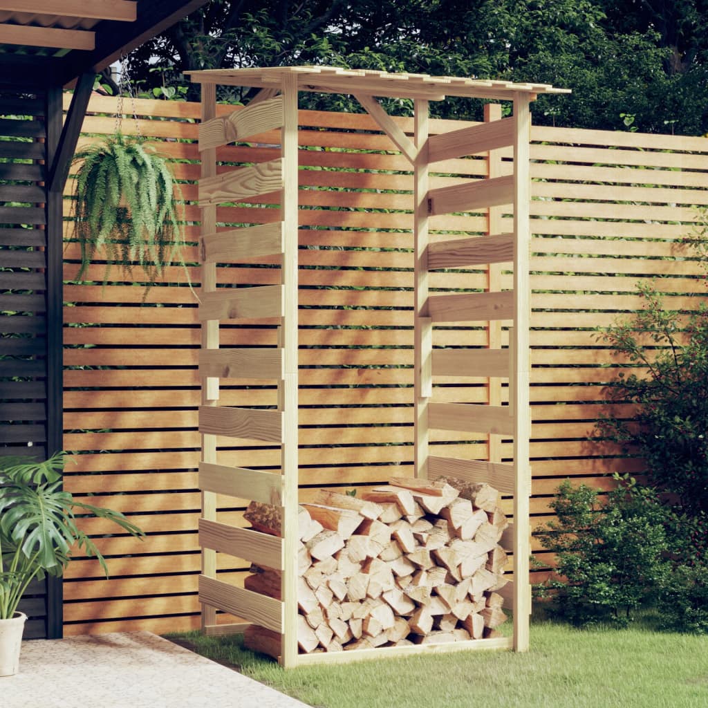 Pergola Mit Dach Imprägniertes Kiefernholz