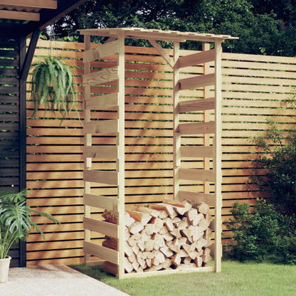 Pergola Mit Dach Imprägniertes Kiefernholz