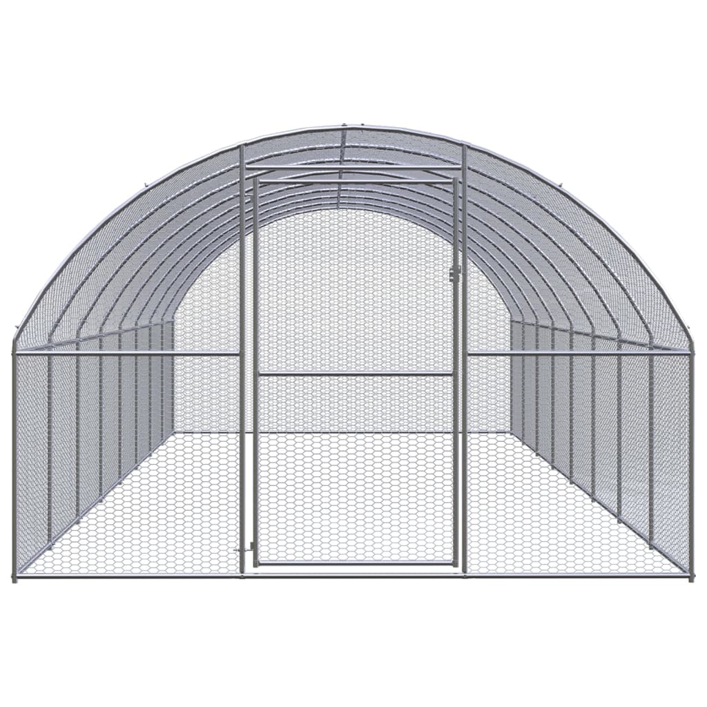 Outdoor-Hühnerstall Verzinkter Stahl