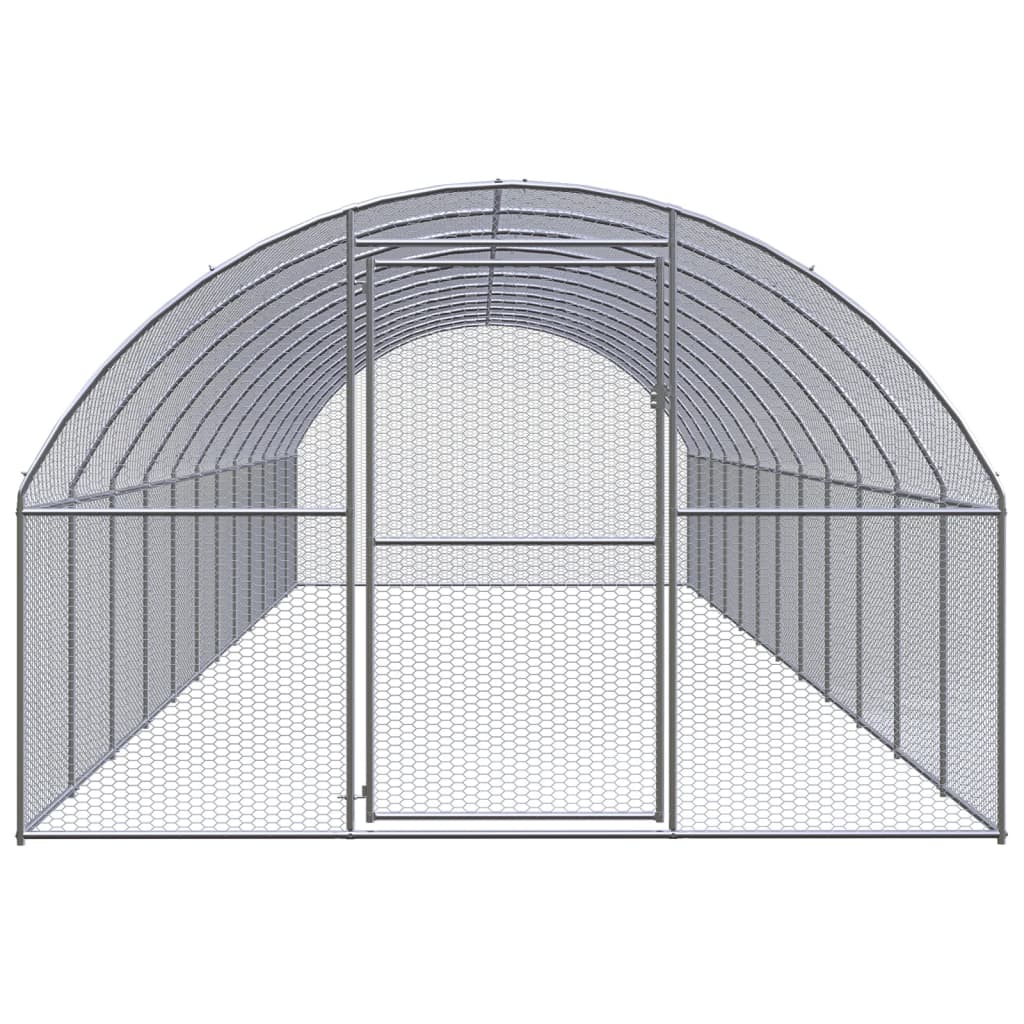 Outdoor-Hühnerstall Verzinkter Stahl