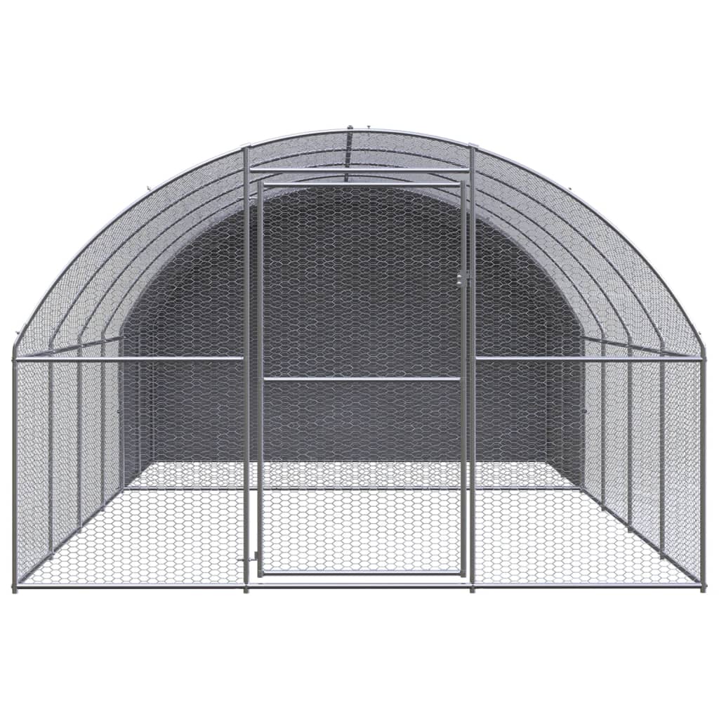 Outdoor-Hühnerstall Verzinkter Stahl