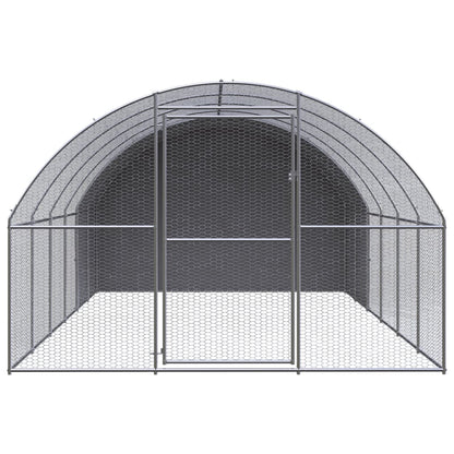 Outdoor-Hühnerstall Verzinkter Stahl