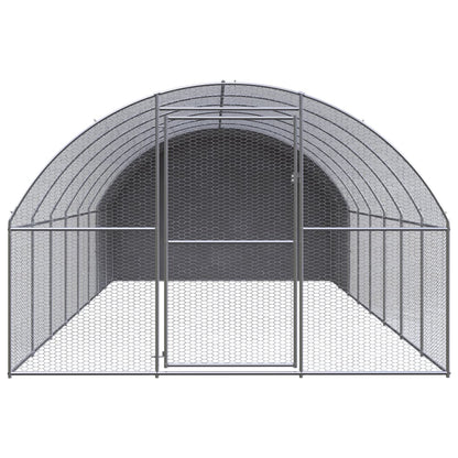 Outdoor-Hühnerstall Verzinkter Stahl