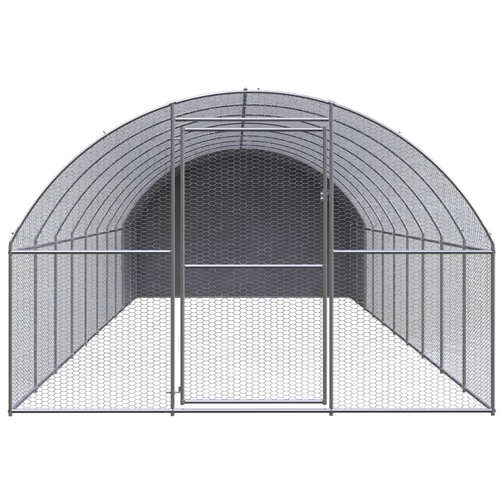 Outdoor-Hühnerstall Verzinkter Stahl