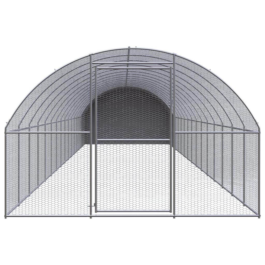Outdoor-Hühnerstall Verzinkter Stahl