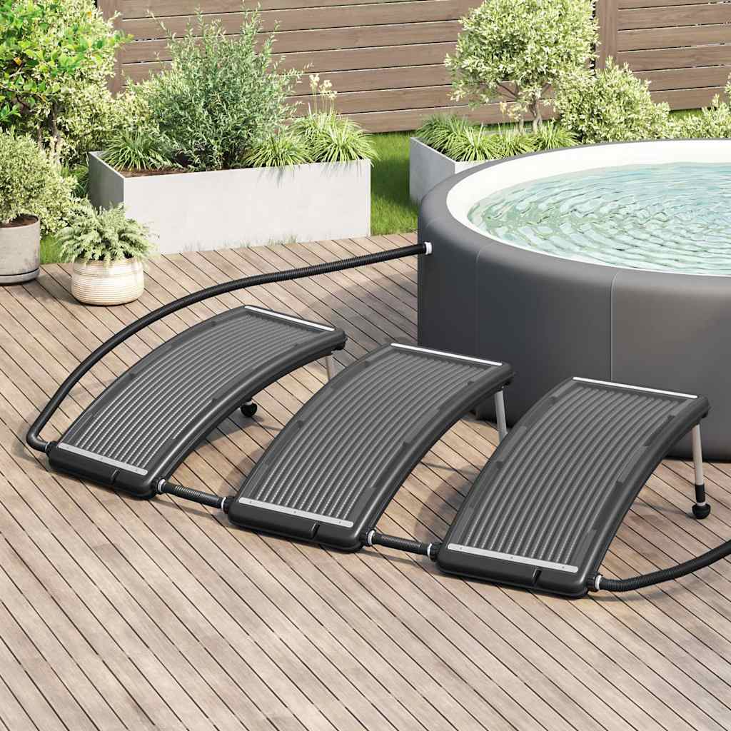 Gebogene Solar-Heizpaneele Für Pool 3 Stk.