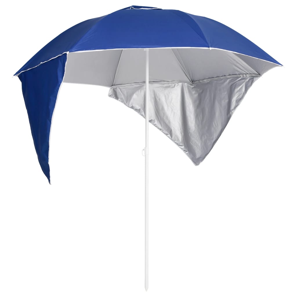 Strandschirm Mit Seitenteilen 215 Cm