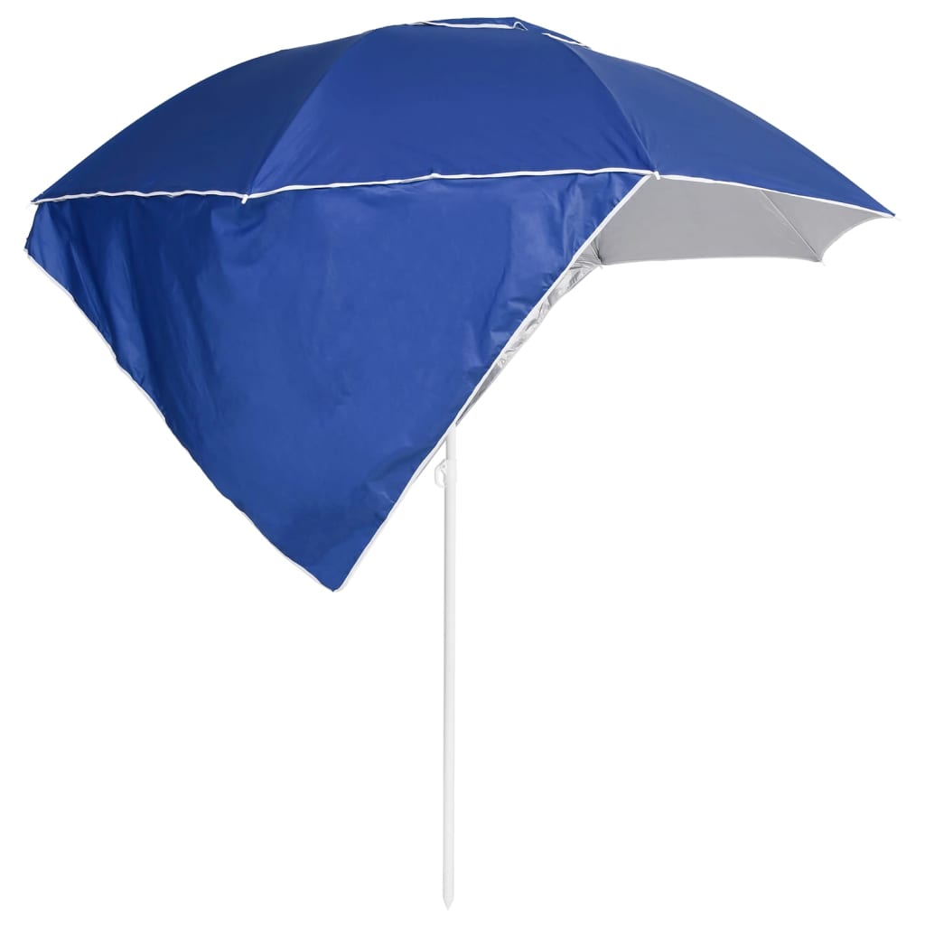 Strandschirm Mit Seitenteilen 215 Cm