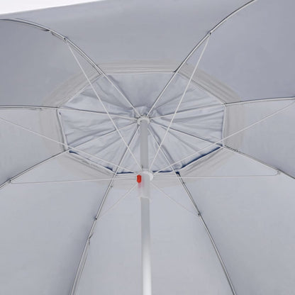 Strandschirm Mit Seitenteilen 215 Cm