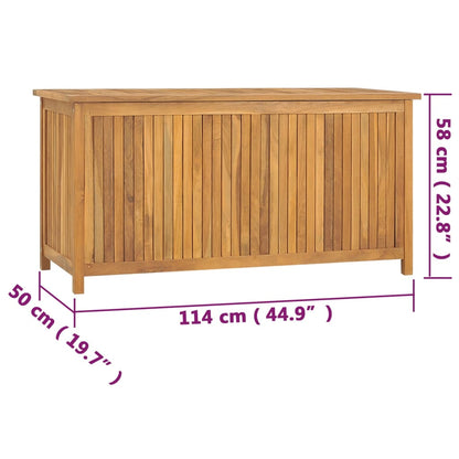 Gartenbox Massivholz Teak
