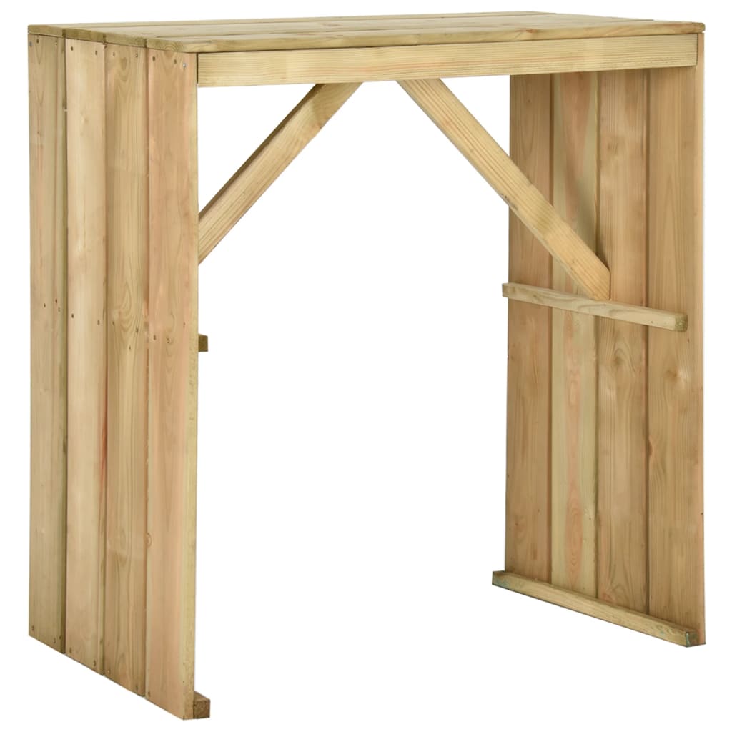 5-Tlg. Gartenbar-Set Kiefernholz Imprägniert