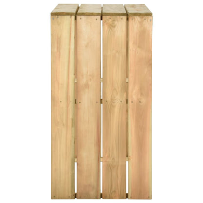 5-Tlg. Gartenbar-Set Kiefernholz Imprägniert