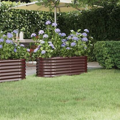 Hochbeet Verzinkter Stahl 152X40X68 Cm