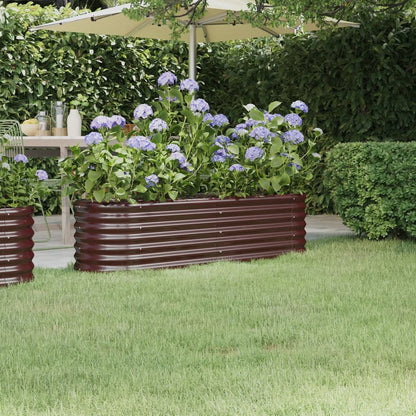 Hochbeet Verzinkter Stahl 152X40X68 Cm