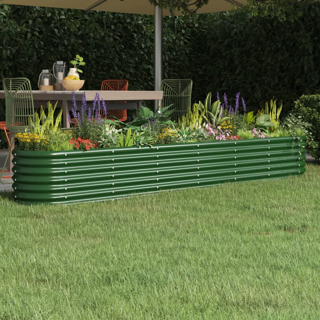 Hochbeet Verzinkter Stahl 152X40X68 Cm