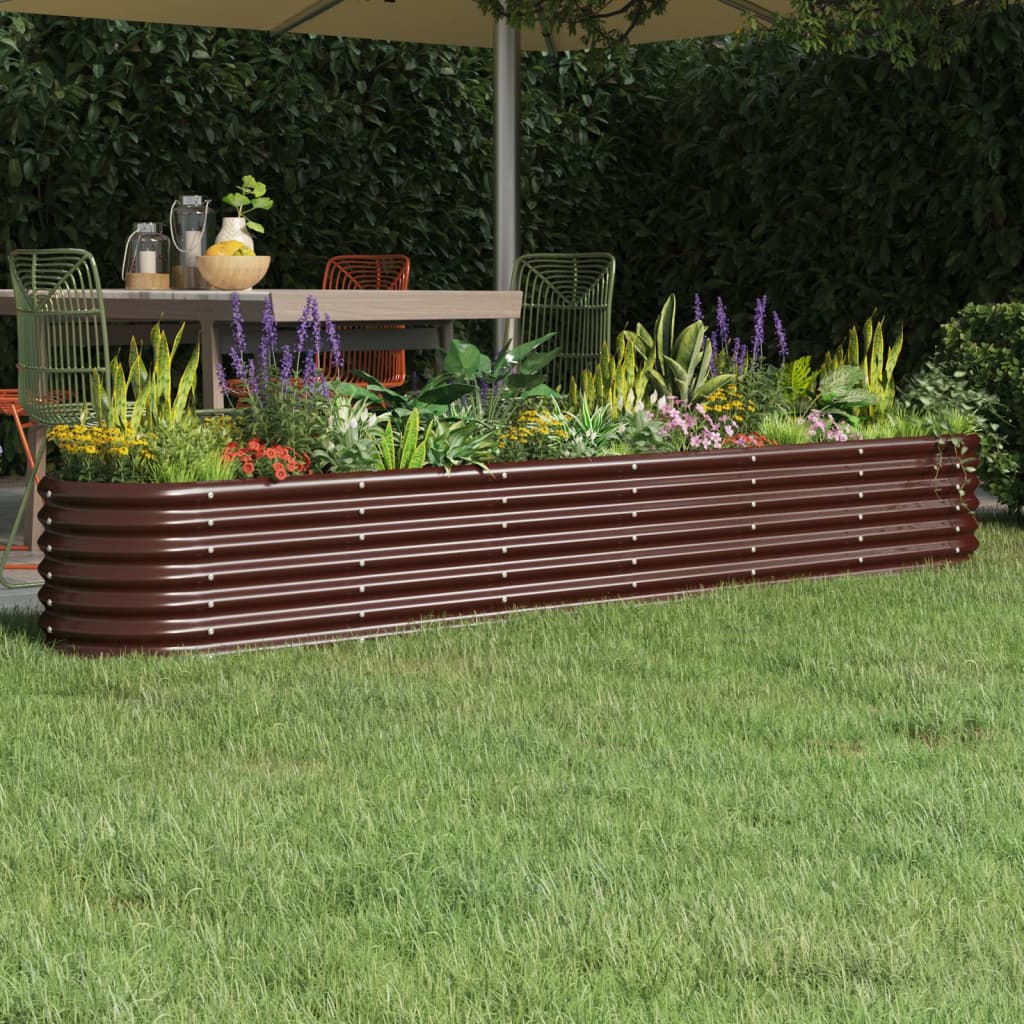 Hochbeet Verzinkter Stahl 152X40X68 Cm