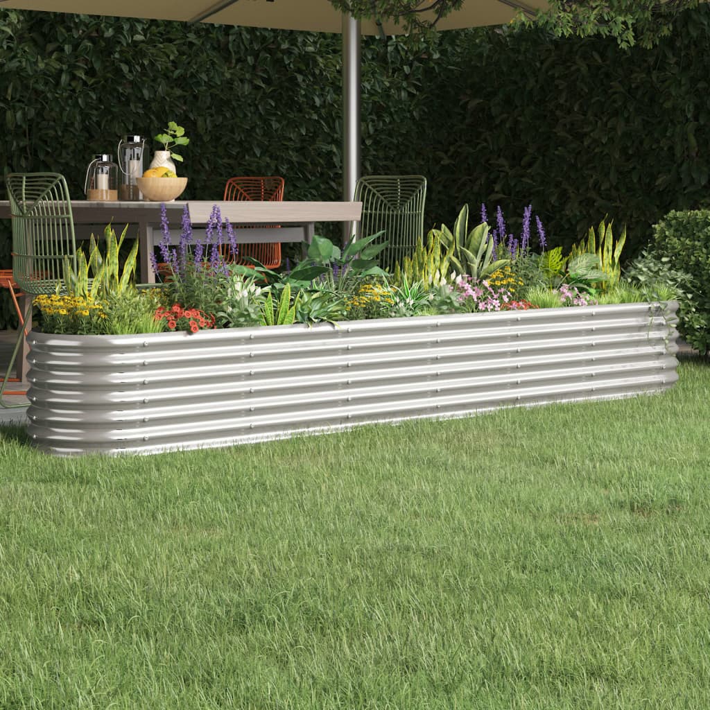 Hochbeet Verzinkter Stahl 152X40X68 Cm