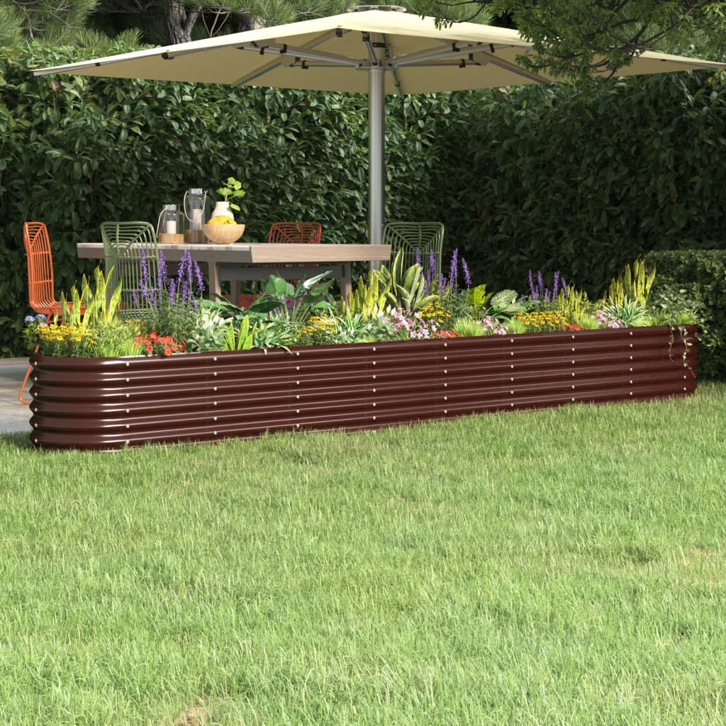 Hochbeet Verzinkter Stahl 152X40X68 Cm