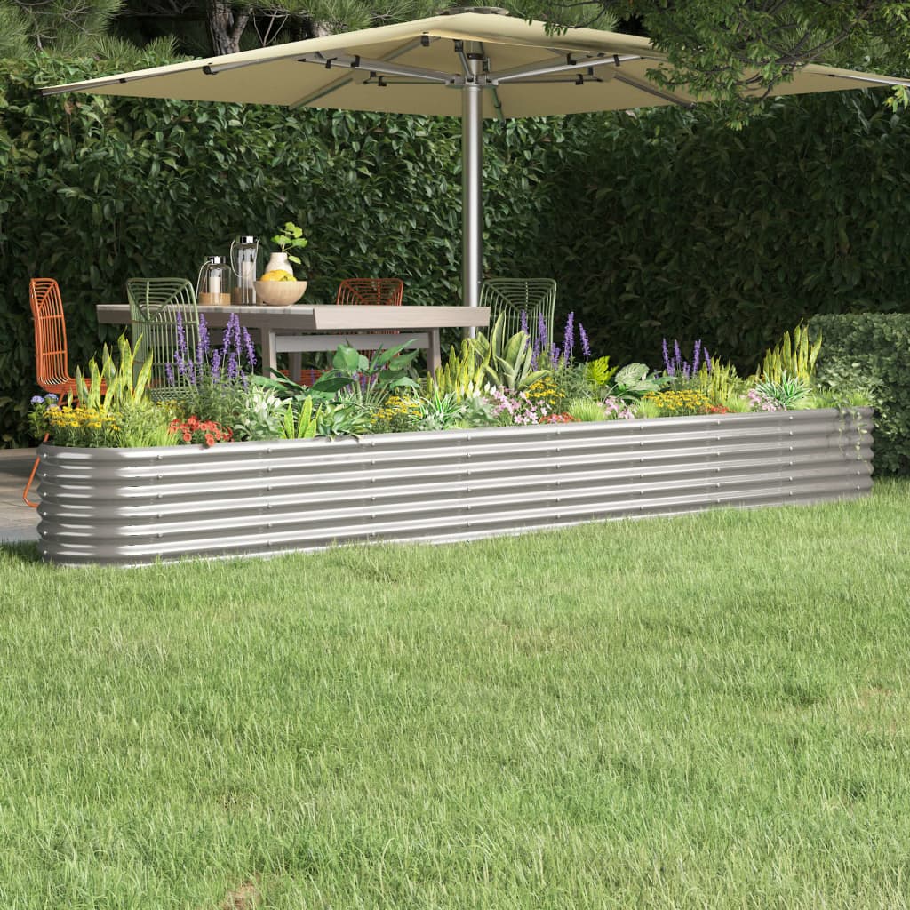 Hochbeet Verzinkter Stahl 152X40X68 Cm