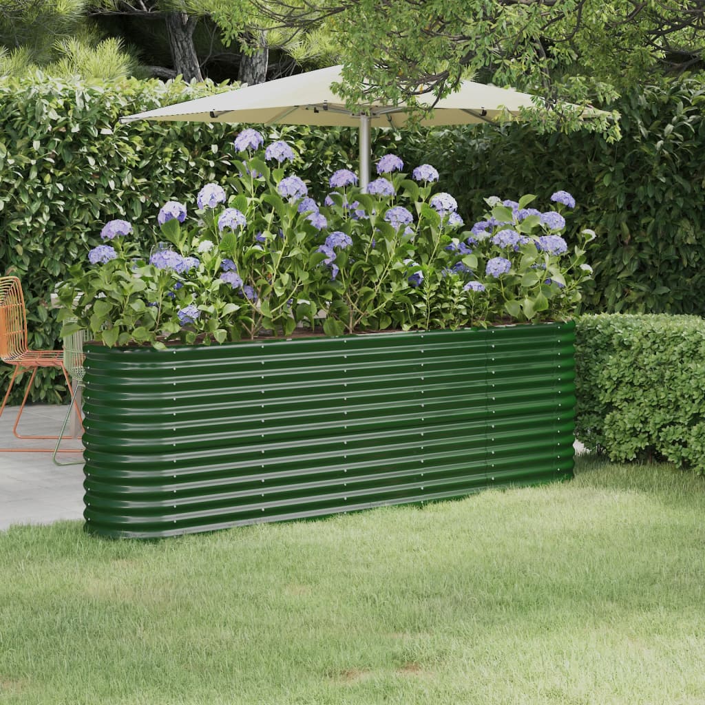 Hochbeet Verzinkter Stahl 152X40X68 Cm