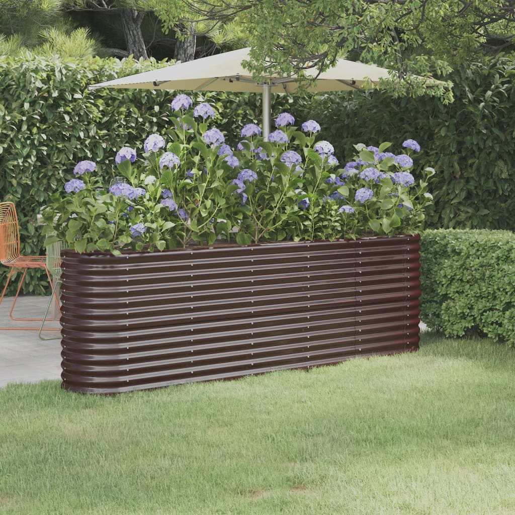Hochbeet Verzinkter Stahl 152X40X68 Cm